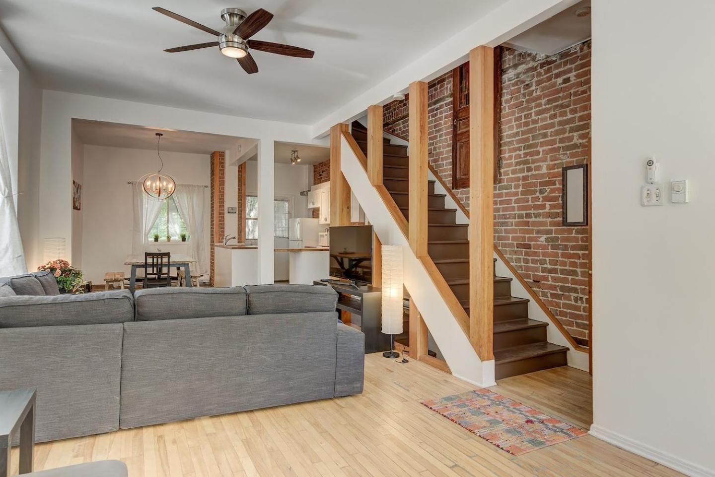 Perfect For Groups Big Livingroom 2 Backyard 3Br Montreal Luaran gambar